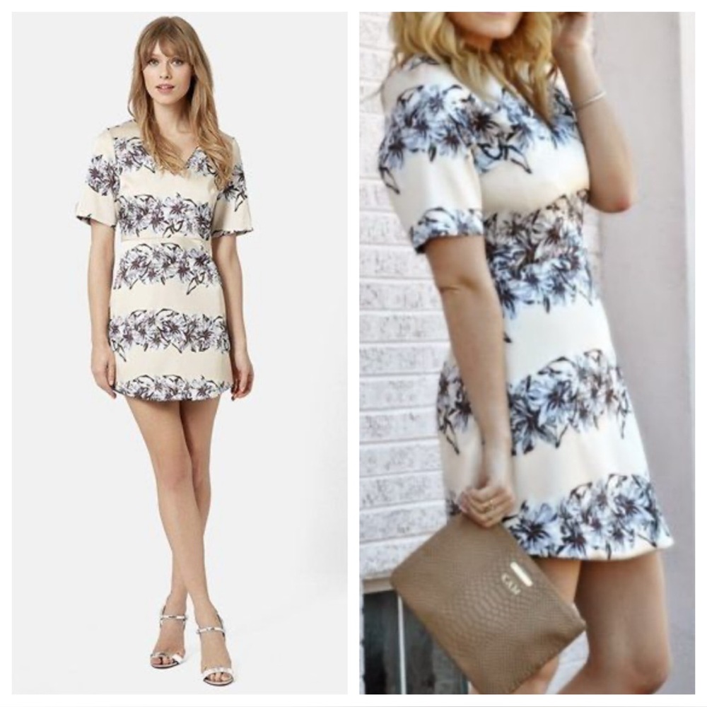 Topshop floral dress